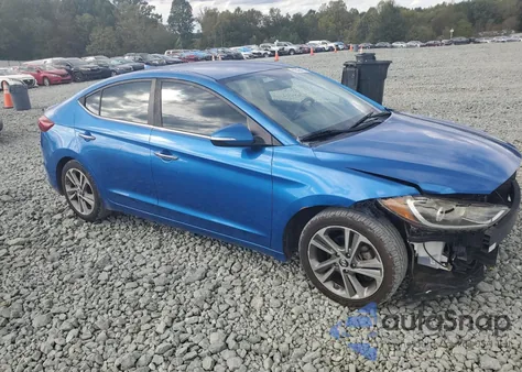 2017 Hyundai Elantra Se из США, поврежденный, VIN 5NPD84LF5HH062333